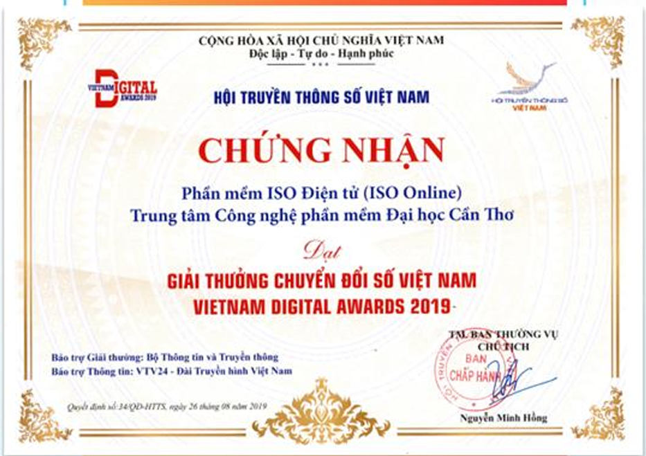 Chuyển đổi số 2019