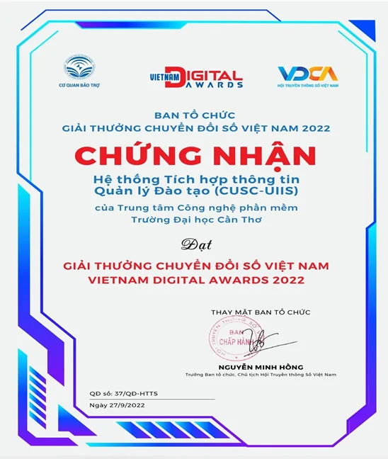 Chuyển đổi số VN 2022