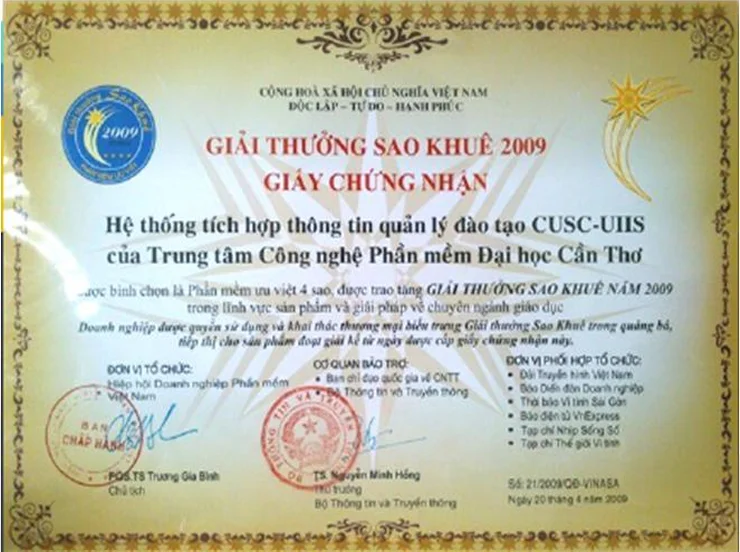 Giải thưởng Sao Khuê 2009